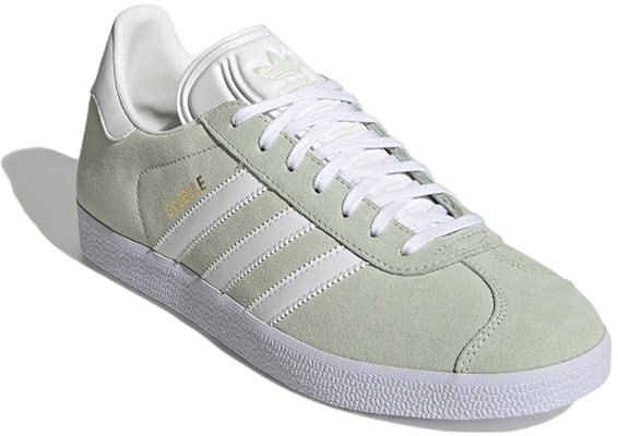 adidas Gazelle 'Linen Green' GX2206 Lookbook adidas Gazelle 'Linen Green' GX2206