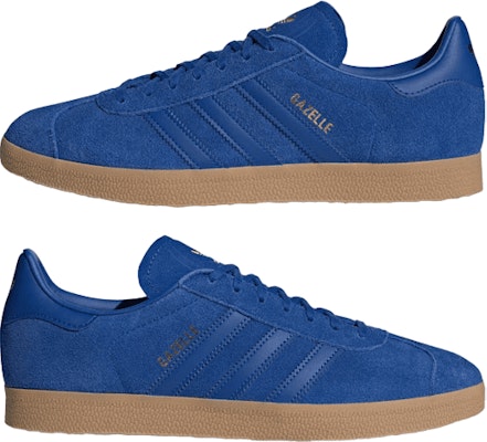 아디다스 가젤 '파워 블루 검' GX7199 GX7199 Lookbook 아디다스 가젤 '파워 블루 검' GX7199 GX7199