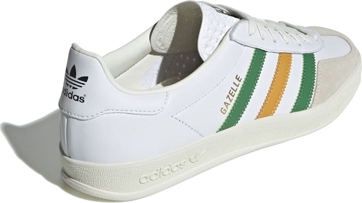 阿迪达斯 Gazelle 复古黄白绿球鞋 IE9092 Lookbook 阿迪达斯 Gazelle 复古黄白绿球鞋 IE9092