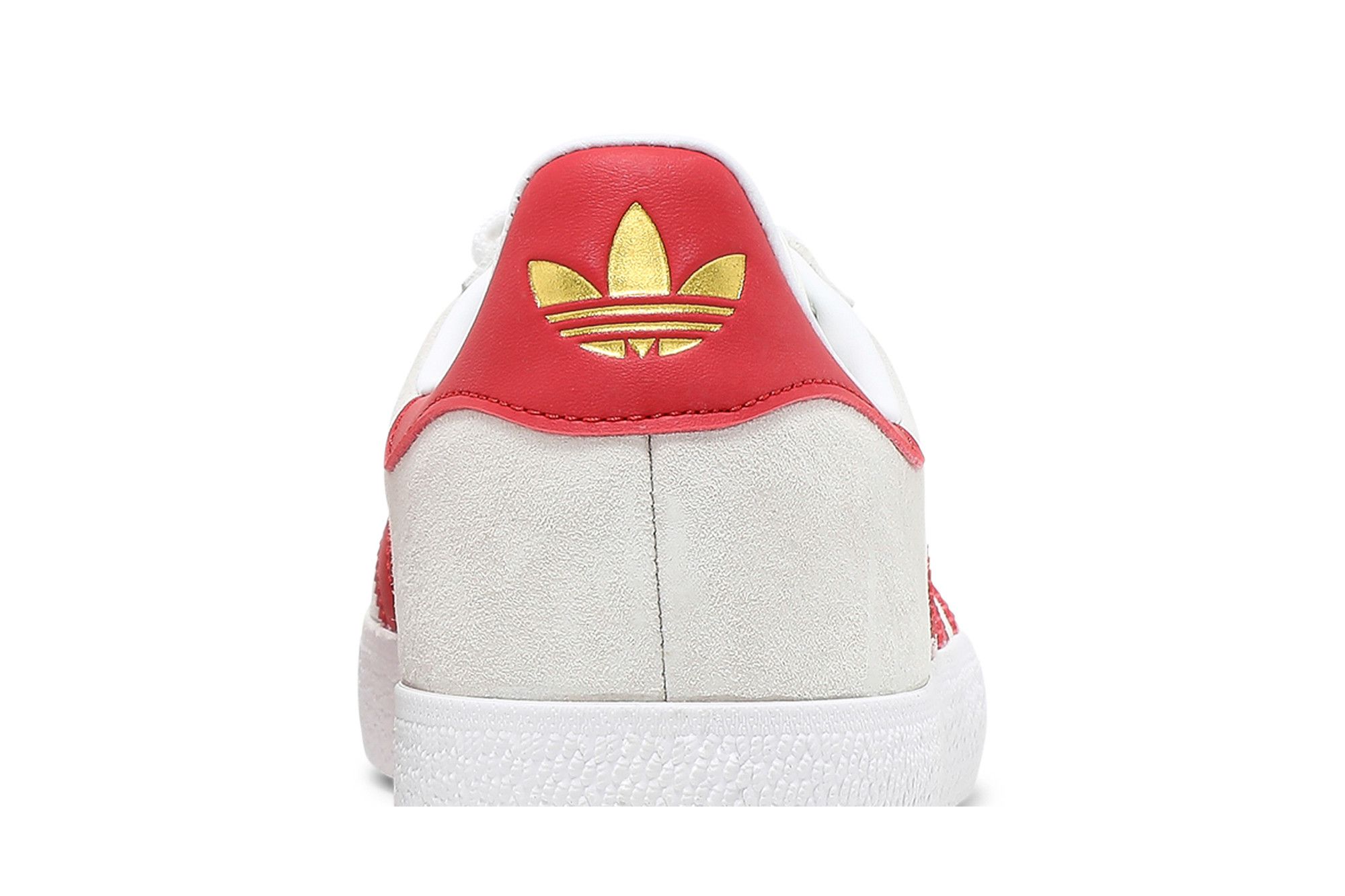 Sizing adidas originals Gazelle ADV 低幫 板鞋 男女同款 白紅
