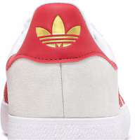 Sizing adidas originals Gazelle ADV 低幫 板鞋 男女同款 白紅