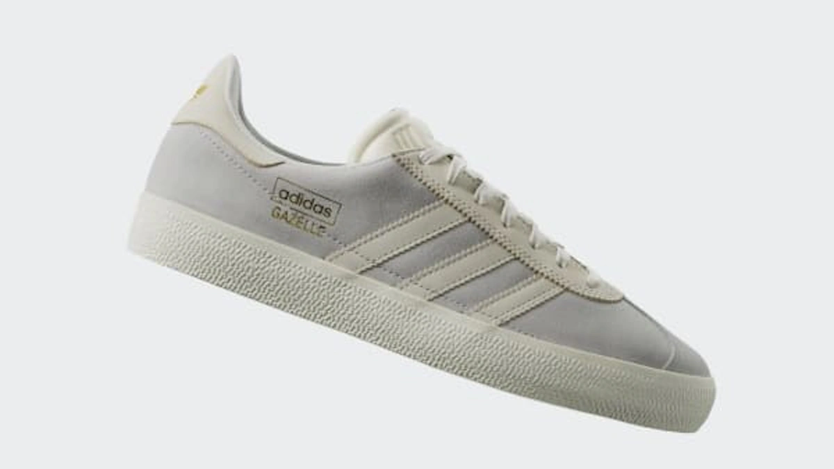 Adidas Gazelle ADV Grey Two/Chalk White/Gold Metallic