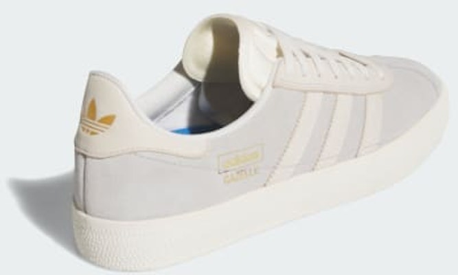 아디다스 가젤 ADV 그레이 투/초크 화이트/골드 메탈릭 JQ3723 Details for 아디다스 가젤 ADV 그레이 투/초크 화이트/골드 메탈릭 JQ3723