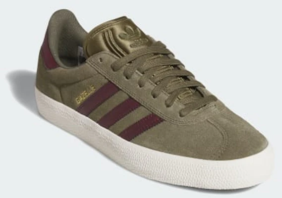 adidas Gazelle ADV Sneakers Olive Strata/Maroon/Chalk White KI3205 Shop adidas Gazelle ADV Sneakers Olive Strata/Maroon/Chalk White KI3205