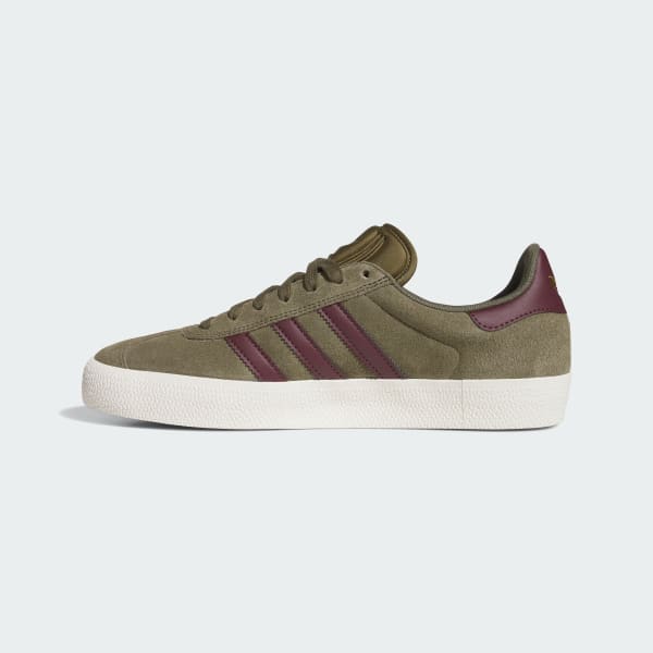 Details for adidas Gazelle ADV Sneakers Olive Strata/Maroon/Chalk White KI3205
