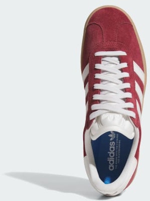 아디다스 가젤 ADV 스니커즈 섀도우 레드/크리스탈 화이트/골드 메탈릭 JR2000 Lookbook 아디다스 가젤 ADV 스니커즈 섀도우 레드/크리스탈 화이트/골드 메탈릭 JR2000