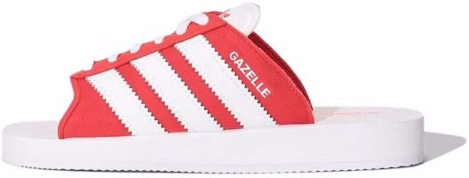 adidas Gazelle Beach Slides 'Red' JQ7424 adidas Gazelle Beach Slides 'Red' JQ7424