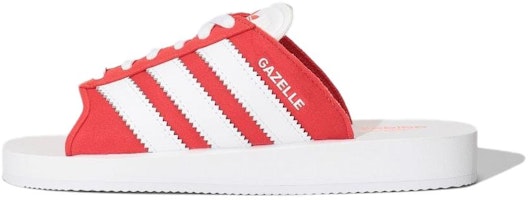 adidas Gazelle Beach Slides 'Red' JQ7424 adidas Gazelle Beach Slides 'Red' JQ7424