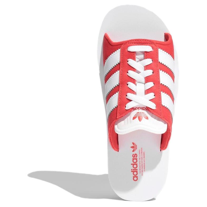 Shop adidas Gazelle Badeschlappen ''Rot'' JQ7424