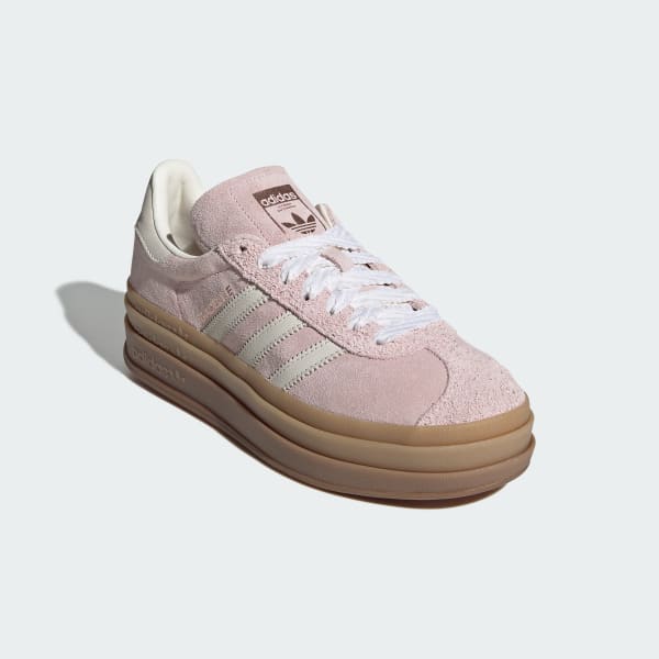 Shop (Women) adidas Gazelle Bold Sandy Pink/Off White/Copper Metallic IH4209