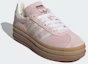 Shop (Women) adidas Gazelle Bold Sandy Pink/Off White/Copper Metallic IH4209