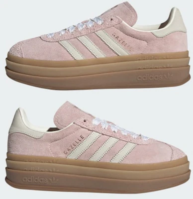 (Women) adidas Gazelle Bold Sandy Pink/Off White/Copper Metallic IH4209 Sizing (Women) adidas Gazelle Bold Sandy Pink/Off White/Copper Metallic IH4209