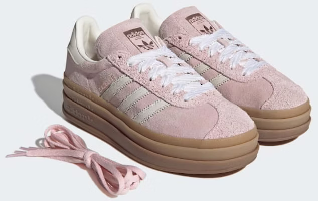 (Women) adidas Gazelle Bold Sandy Pink/Off White/Copper Metallic IH4209 Cheap (Women) adidas Gazelle Bold Sandy Pink/Off White/Copper Metallic IH4209