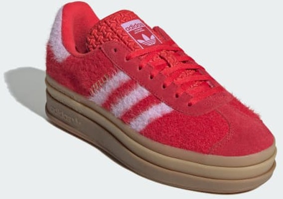 (W) 阿迪达斯 Gazelle Bold 鞋 深红/柔和紫/金属金 JS3905 Shop (W) 阿迪达斯 Gazelle Bold 鞋 深红/柔和紫/金属金 JS3905