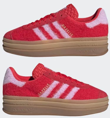 (W) 阿迪达斯 Gazelle Bold 鞋 深红/柔和紫/金属金 JS3905 Sizing (W) 阿迪达斯 Gazelle Bold 鞋 深红/柔和紫/金属金 JS3905