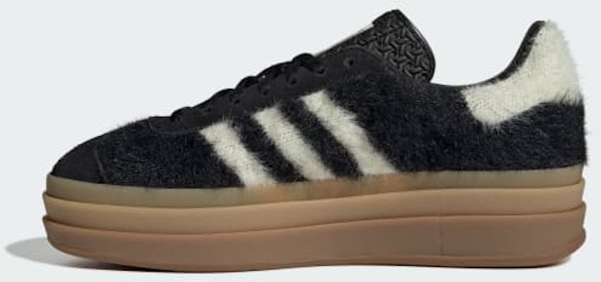 Adidas Gazelle Bold 鞋款 核心黑/乳白色/金屬金 JS3907 Details for Adidas Gazelle Bold 鞋款 核心黑/乳白色/金屬金 JS3907