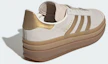 Purchase (Women) adidas Gazelle Bold Exclusive for Snidel. Cream White/Cream White/Brown Desert IH6781