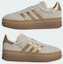 Sizing (Women) adidas Gazelle Bold Exclusive for Snidel. Cream White/Cream White/Brown Desert IH6781