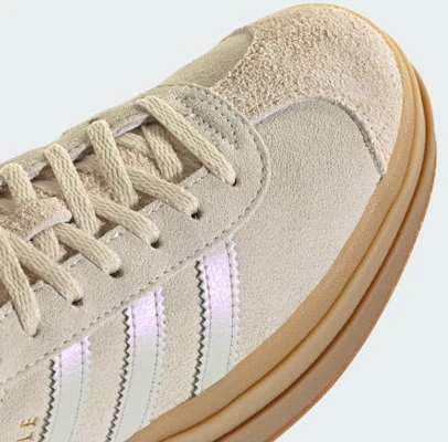 (Women) adidas Gazelle Bold Exclusive for Snidel Grey One/Cream White/Cream White IH6782 1