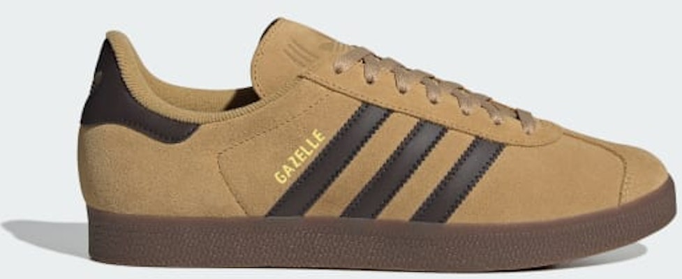 Adidas Gazelle Golden Beige/Dark Brown/Gold Metallic JR6287 Buy Adidas Gazelle Golden Beige/Dark Brown/Gold Metallic JR6287