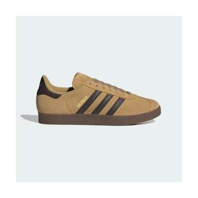 Adidas Gazelle Golden Beige/Dark Brown/Gold Metallic