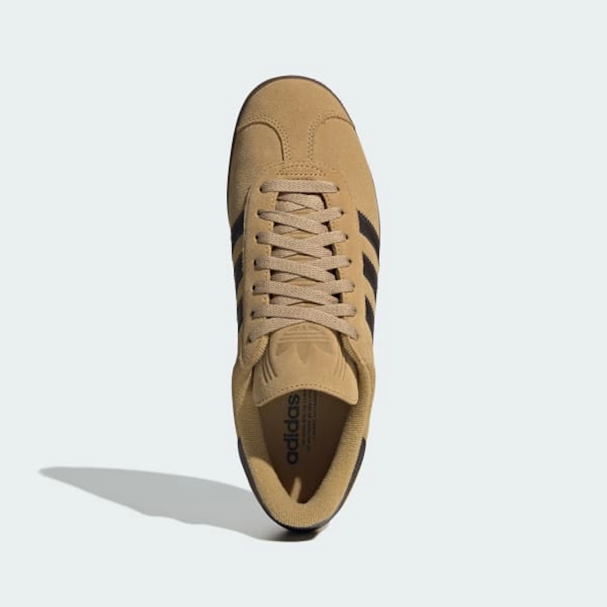Adidas Gazelle Golden Beige/Dark Brown/Gold Metallic