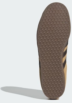 Adidas Gazelle Golden Beige/Dark Brown/Gold Metallic JR6287 Lookbook Adidas Gazelle Golden Beige/Dark Brown/Gold Metallic JR6287