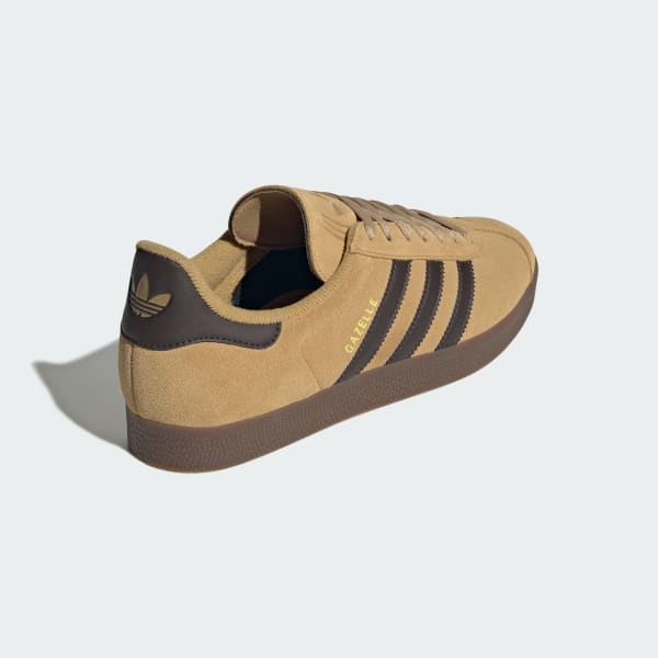 Purchase Adidas Gazelle Beige Dorado/Marrón Oscuro/Dorado Metálico JR6287