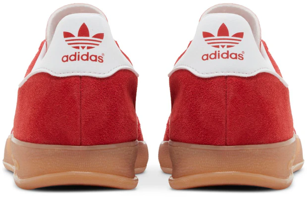 adidas Gazelle Indoor "Better Scarlet Gum" Rouge et Gomme JI2063 Details for adidas Gazelle Indoor "Better Scarlet Gum" Rouge et Gomme JI2063