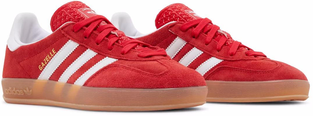 adidas Gazelle Indoor "Better Scarlet Gum" Rouge et Gomme JI2063 Cheap adidas Gazelle Indoor "Better Scarlet Gum" Rouge et Gomme JI2063