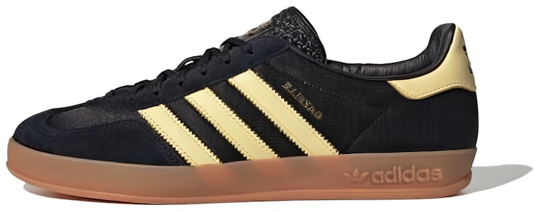 아디다스 가젤 인도어 '블랙 옐로우 검' (Adidas Gazelle Indoor 'Black Yellow Gum') IG4999 Buy 아디다스 가젤 인도어 '블랙 옐로우 검' (Adidas Gazelle Indoor 'Black Yellow Gum') IG4999