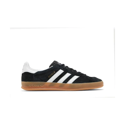 adidas Gazelle Indoor 'Black White Gum'