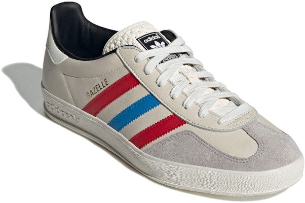 adidas Gazelle Indoor 'Chalk Scarlet Blue' IE9091 Lookbook adidas Gazelle Indoor 'Chalk Scarlet Blue' IE9091