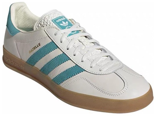 adidas Gazelle Indoor 'Chalk Turquoise' JI2583 Lookbook adidas Gazelle Indoor 'Chalk Turquoise' JI2583