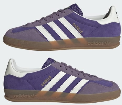 adidas Gazelle Indoor 'Collegiate Purple' IF9645 Sizing adidas Gazelle Indoor 'Collegiate Purple' IF9645