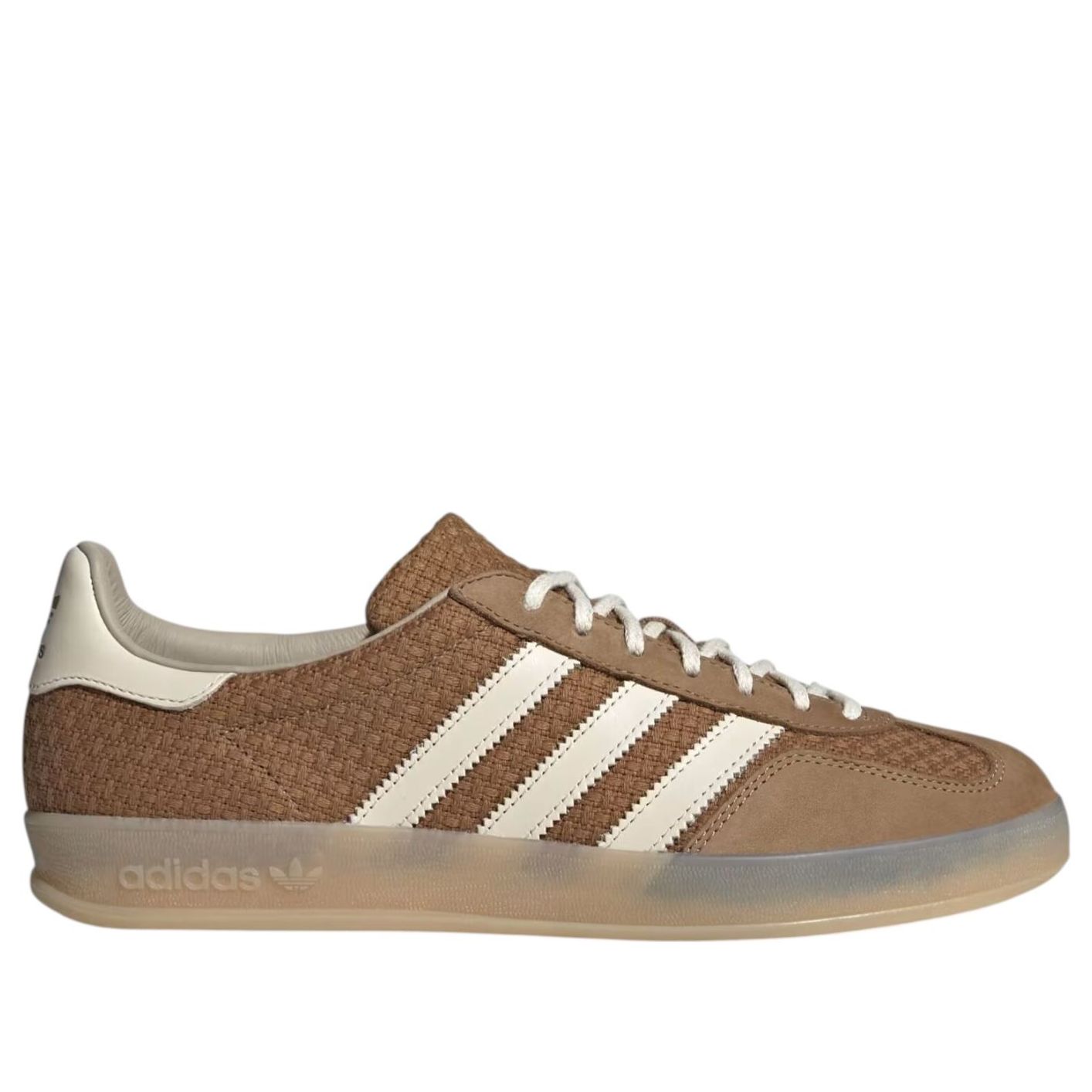 Details for adidas Gazelle Indoor 'Cotton Weave Pack - Brown Desert' JR8851
