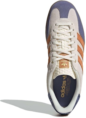 adidas Gazelle Indoor 'Cream Blue Vine Orange' JQ0956 Shop adidas Gazelle Indoor 'Cream Blue Vine Orange' JQ0956