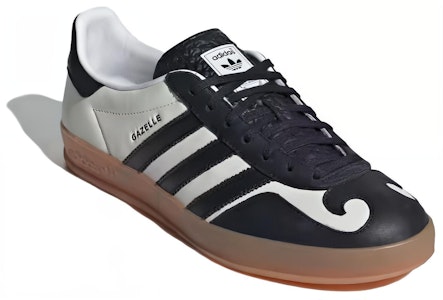 阿迪達斯 Gazelle 室內系列「Gatsin 版 - 白色黑色」IH9990 Lookbook 阿迪達斯 Gazelle 室內系列「Gatsin 版 - 白色黑色」IH9990