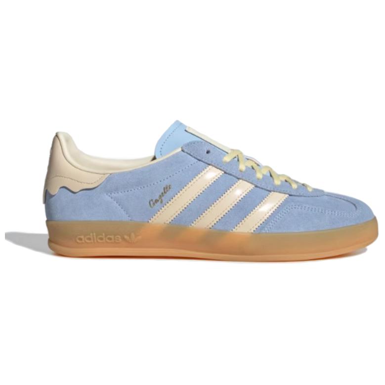 Order adidas Gazelle Indoor 'Biru Muda Putih Kuningan' JR8029