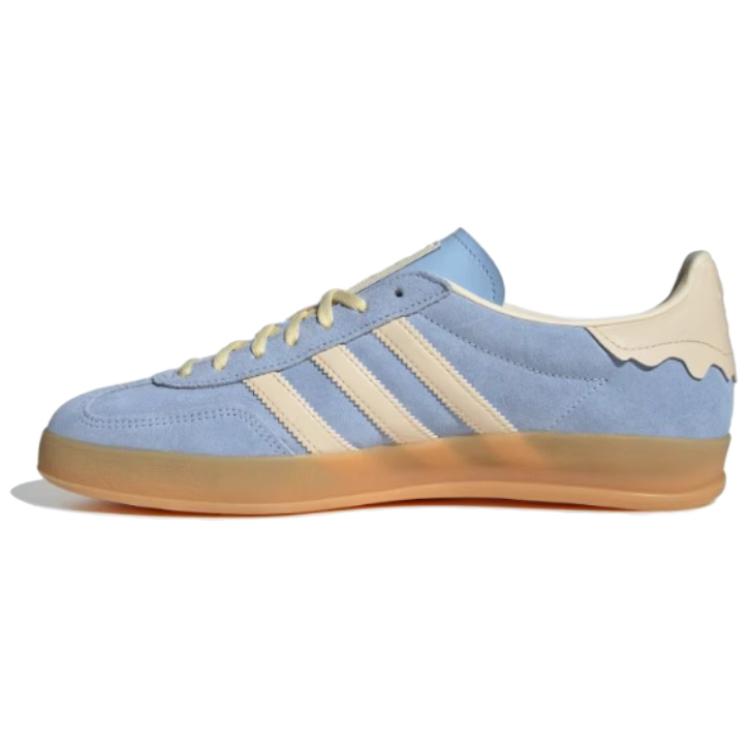 Lookbook adidas Gazelle Indoor 'Biru Muda Putih Kuningan' JR8029