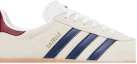 Order adidas Gazelle Indoor ''Blanc Cassé Bleu Foncé Gum'' IE0546