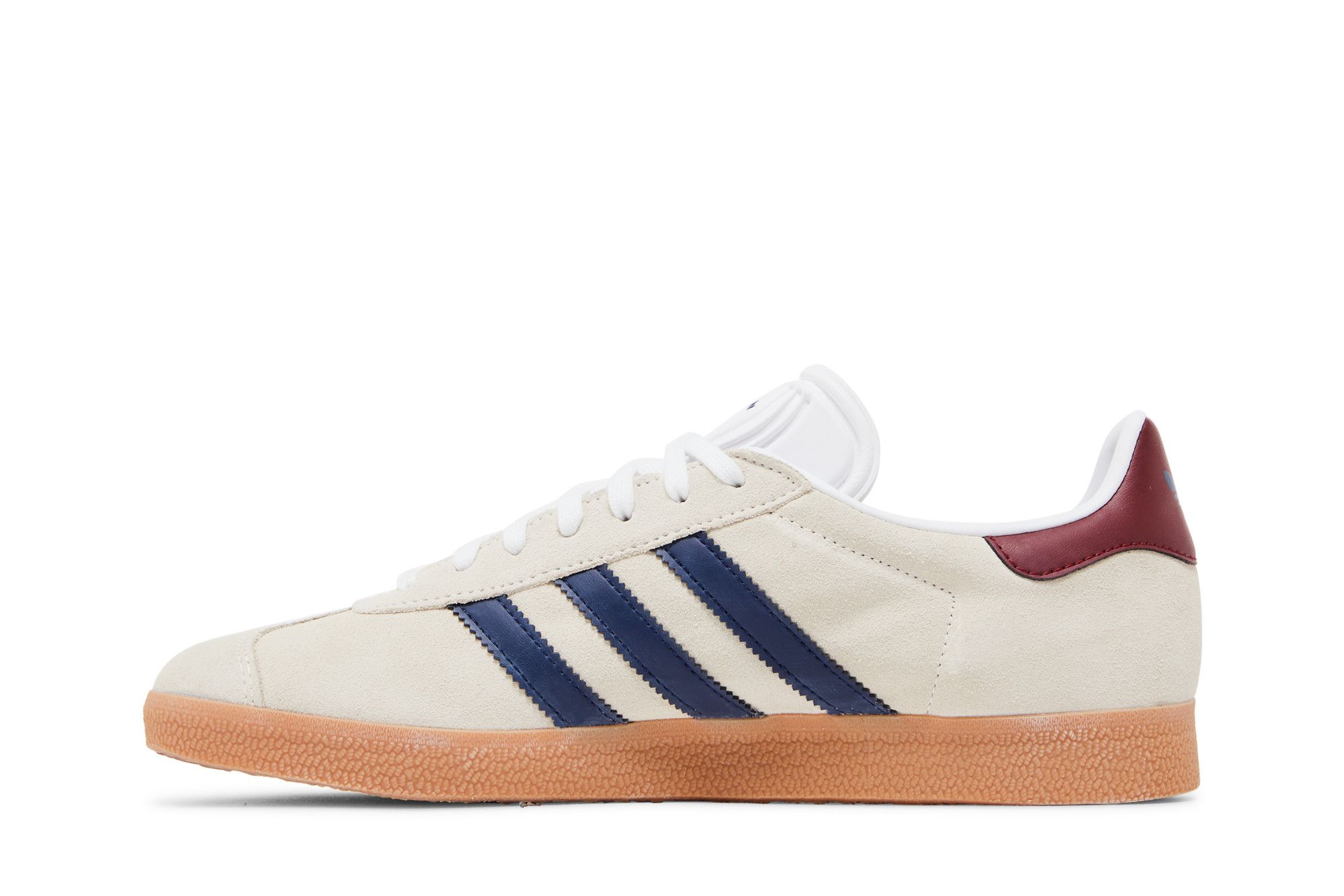 Lookbook adidas Gazelle Indoor ''Blanc Cassé Bleu Foncé Gum'' IE0546