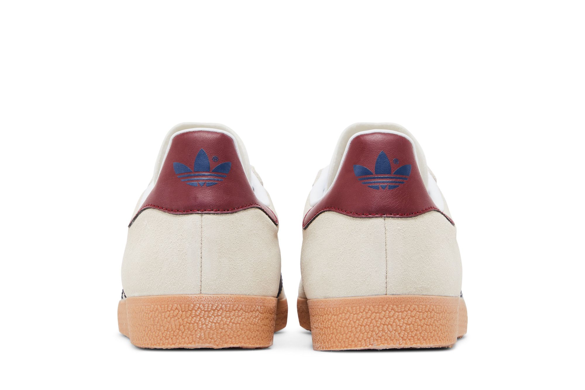 Details for adidas Gazelle Indoor ''Blanc Cassé Bleu Foncé Gum'' IE0546