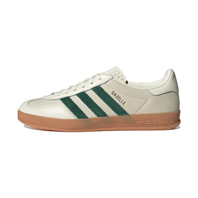 adidas Gazelle Indoor 'Off White/Dark Green/Footwear White'