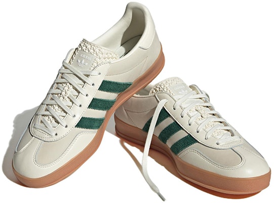 adidas Gazelle Indoor 'Off White/Dark Green/Footwear White' ID2567 Lookbook adidas Gazelle Indoor 'Off White/Dark Green/Footwear White' ID2567