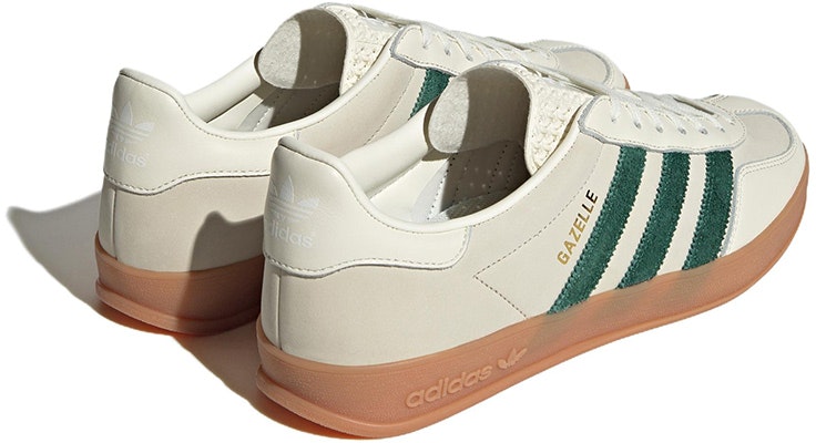adidas Gazelle Indoor 'Off White/Dark Green/Footwear White' ID2567 Shop adidas Gazelle Indoor 'Off White/Dark Green/Footwear White' ID2567