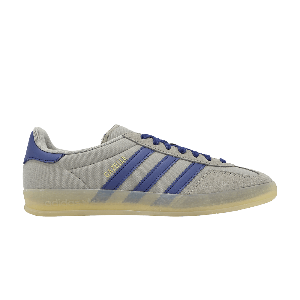 adidas Gazelle Indoor 'Silver Pebble Victory Blue' JQ8390