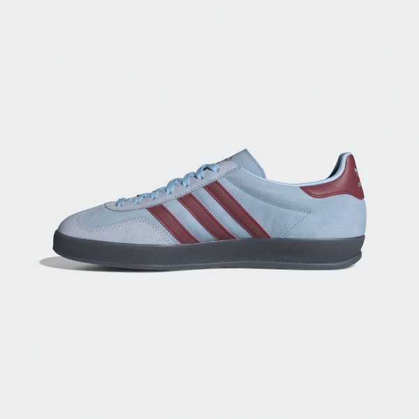 Details for Adidas Gazelle Indoor 淺藍/貴族酒紅/水晶藍 IH9639