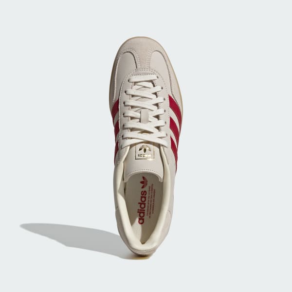 Lookbook adidas Gazelle Indoor Exclusive for Beauty & . Cream White/Team Victory Red/Gum IH9676