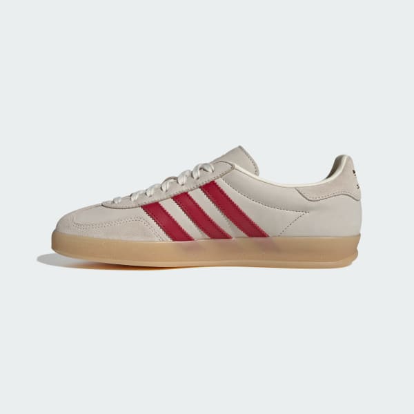 Sizing adidas Gazelle Indoor Exclusive for Beauty & . Cream White/Team Victory Red/Gum IH9676